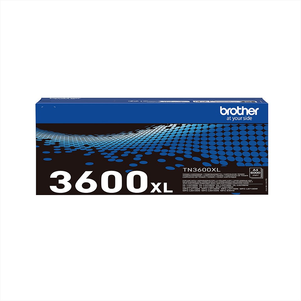 Brother TN3600XL musta