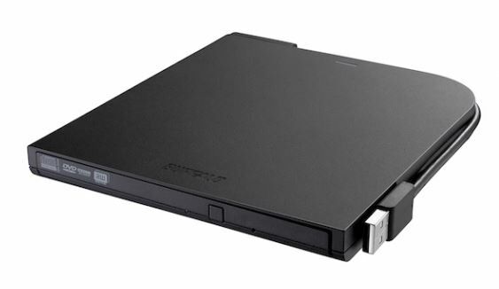 Buffalo 8x UltraThin levyasema