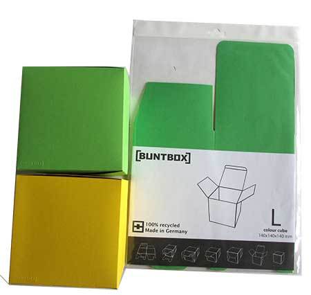 Buntbox L kuutio lajitelma Kevään värit 2kpl/pak