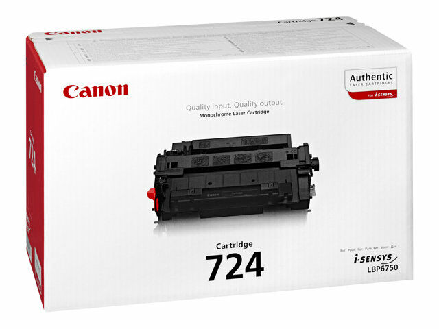 Canon 724 musta 3481B002