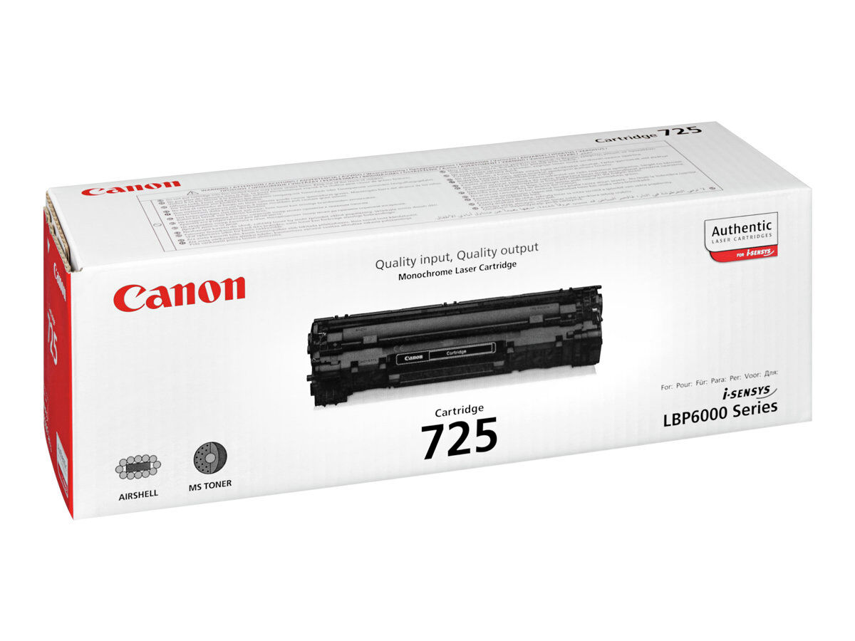 Canon 725 musta 3484B002