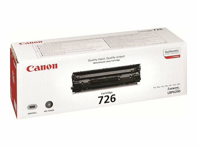 Canon 726 musta 3483B002