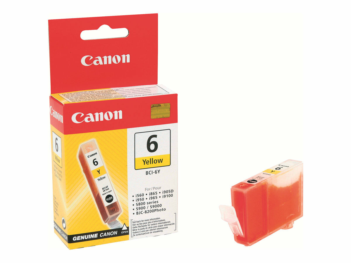 Canon BCI-6Y keltainen