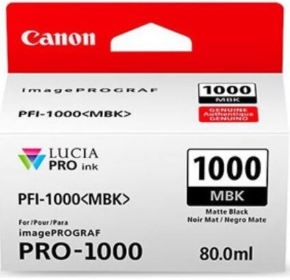 Canon PFI-1000MBK matte black