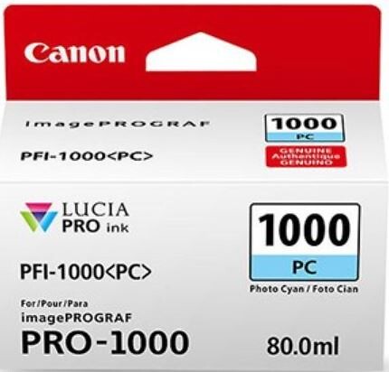Canon PFI-1000PC PhotoCyan