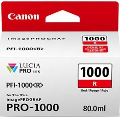 Canon PFI-1000R Red