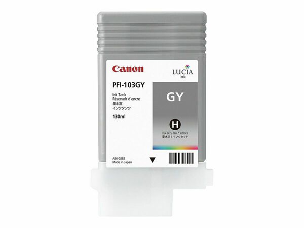 Canon PFI-103GY pigment harmaa