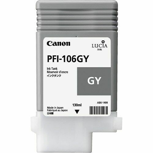 Canon PFI-106 130 ml harmaa
