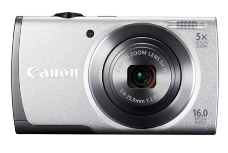Canon PowerShot A3500 IS digitaali kamera, hopea
