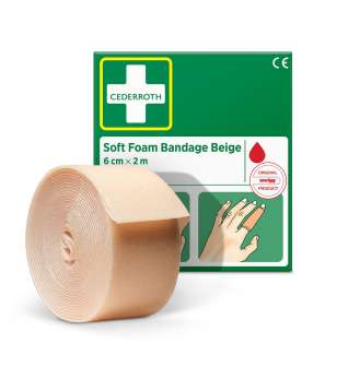 Soft laastari beige 6cm 2m