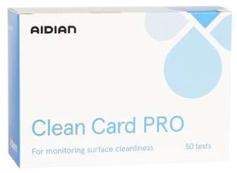 Clean Card PRO hygieniatesti