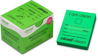Clinell huomiolappu vihreä