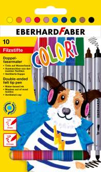 Colori huopakynä kaksipäinen