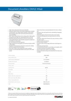 DAHLE 416air tuhooja (TL:P4)