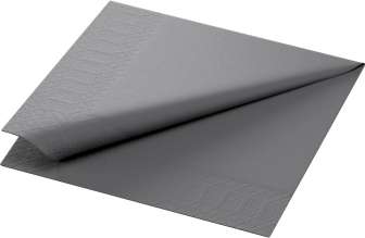Duni Tissue lautasliina 33x33 graniitinharmaa