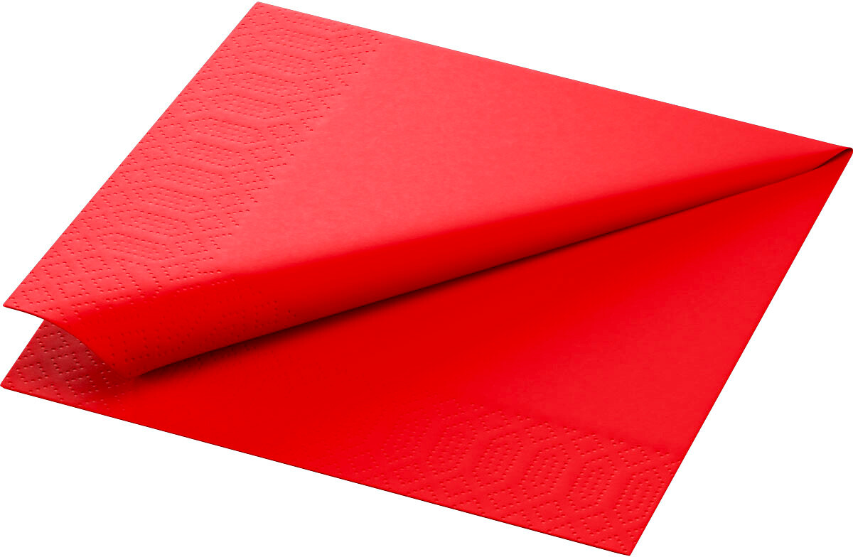 Duni Tissue lautasliina 33x33 punainen
