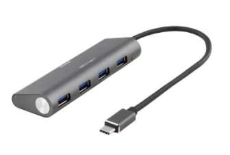 Deltaco 4-port USB-C hub