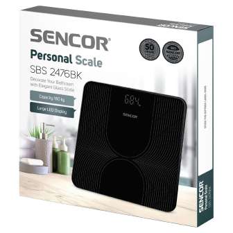 SENCOR Digitaalinen henkilövaaka