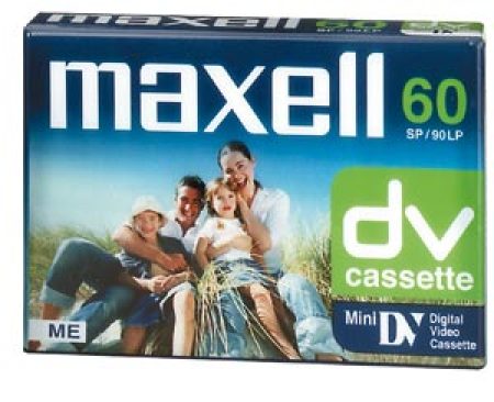 Digital minivideo DVM-60 Maxel DVC videokameroihin