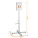Durable Info Stand Outdoor A4