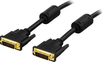 DVI kaapeli dual link DVI-D uros-uros 2m