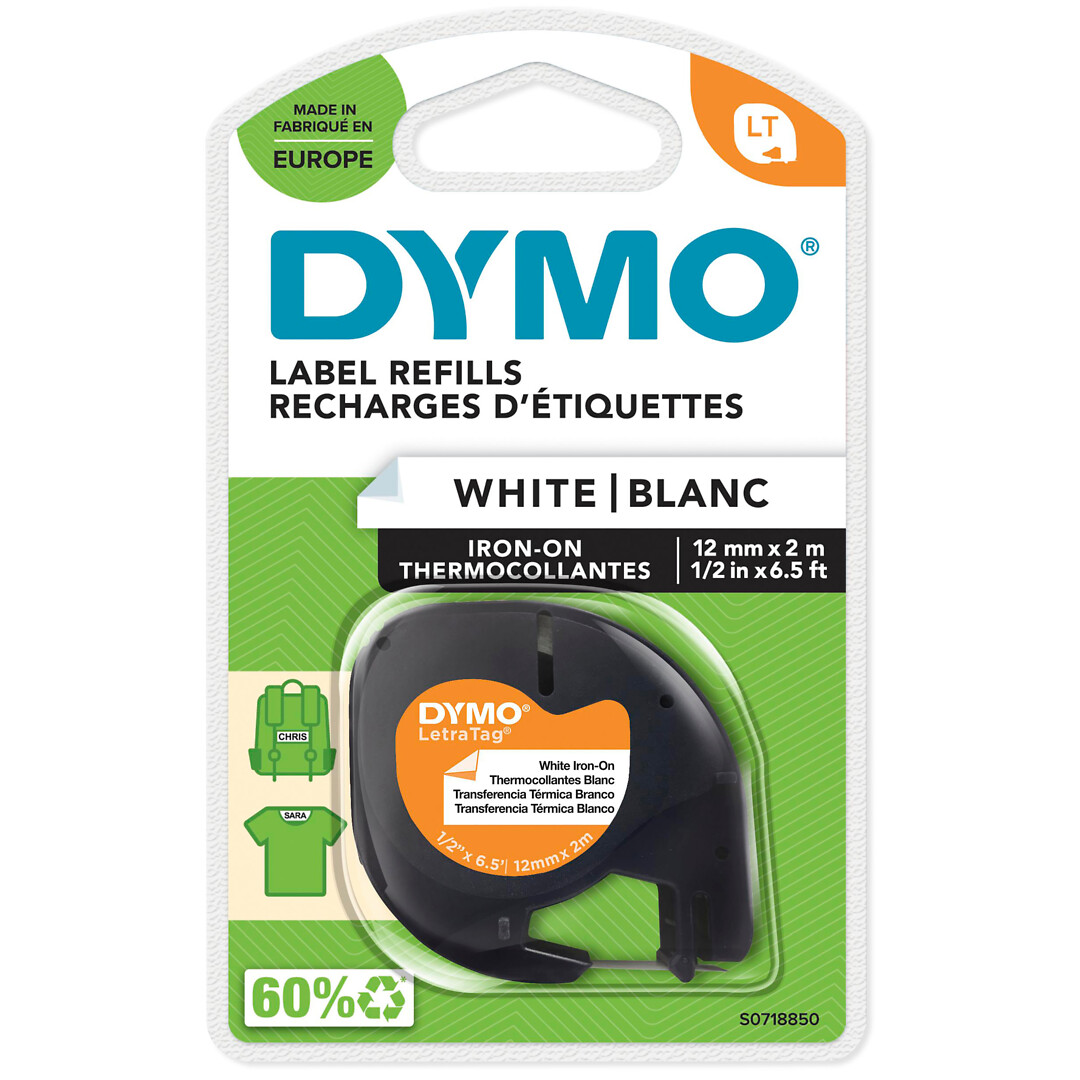 Dymo Letratag 12mmx2m