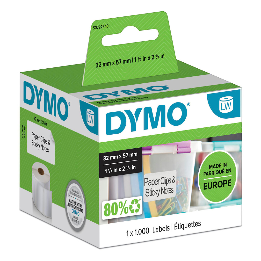 Dymo LW yleistarra 57x32mm