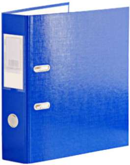 Eko mappi A4/70mm sininen