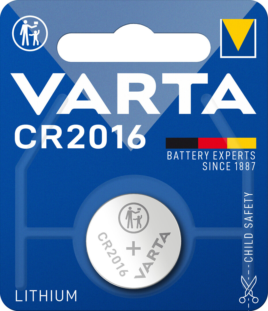 Electronic litiumparisto CR 2016 3V