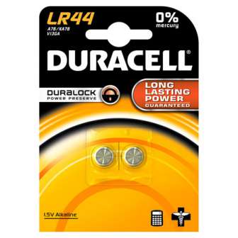 Electronic litiumparisto Duracell LR44 2 kpl/pak