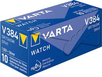 Varta V384 / SR736SW / SR41
