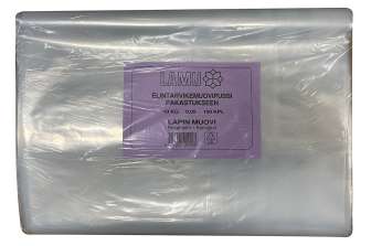 Elintarvikepussi LDPE säilytys/pakastus 10kg