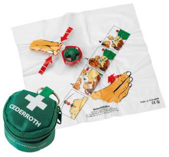 Elvytyssuoja avaimenperässä Cederroth