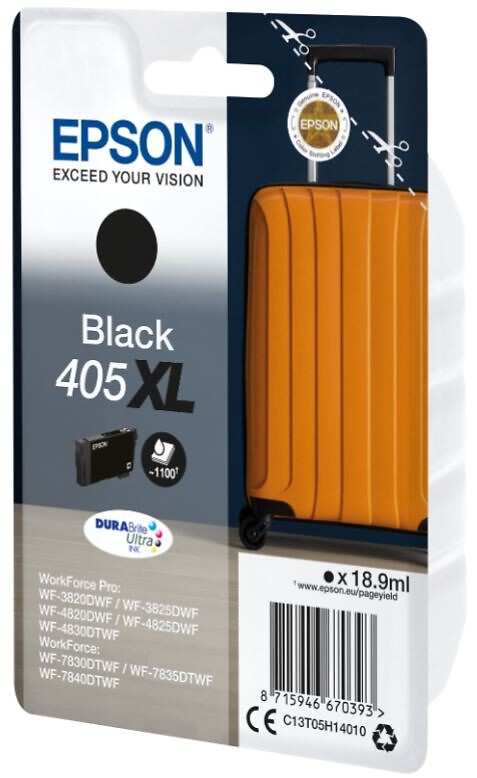 Epson 405XL musta mustekasetti