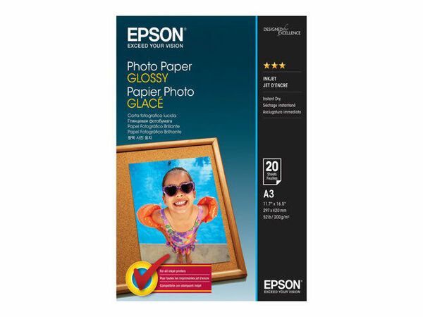 Epson A3 valokuvapaperi