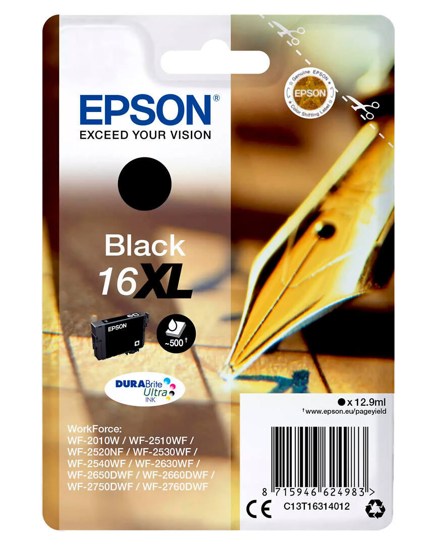 Epson WF 2010W musta XL