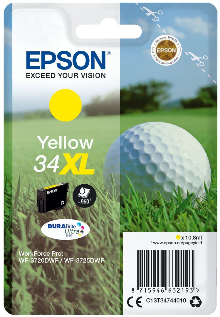 Epson Yellow 34XL