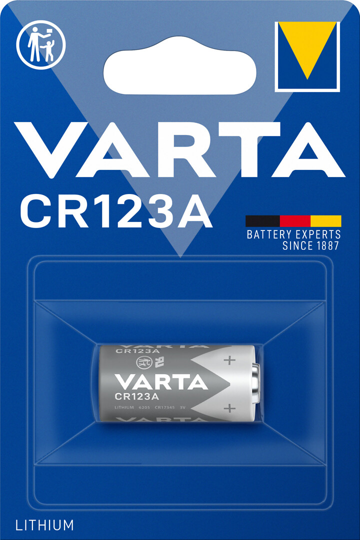 Varta CR123A Lithium Photo