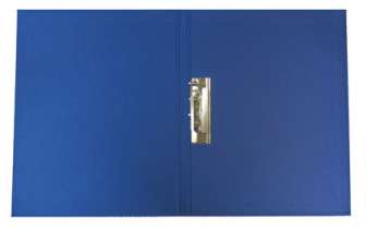 Esitekansio E408 sininen puristusmekanismi|25kpl/ltk