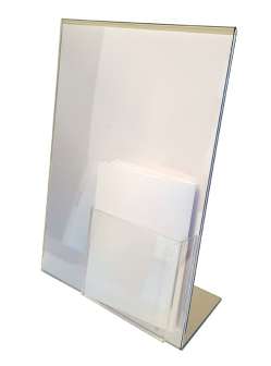 Esiteteline L-standy A4 + A6