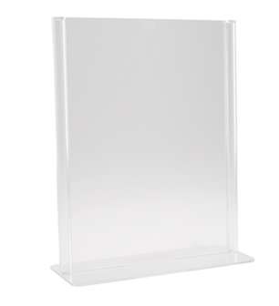 Esiteteline A6 T kirkas pöydälle