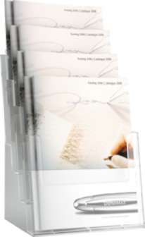 Esiteteline Helit 4xA4 kirkas