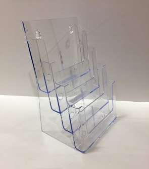 Esiteteline A4 4-lokeroa pöytä/seinä