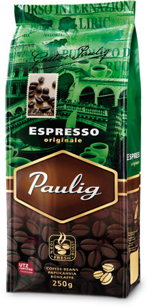 Espresso Originale -pavut Paulig 250 g/pussi 6pss/ltk