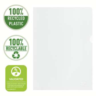 Muovitasku RPP A4 100mic 2 sivua auki