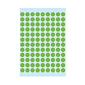 Etiketti Herma vihreä pyöreä 8 mm 540/ras