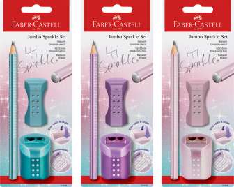 Faber-Castell Jumbo Sparkle.