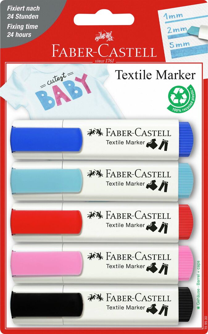 Faber-Castell tekstiilikynä