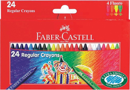 Faber-Castell vahaliitu 24 kpl/rasia