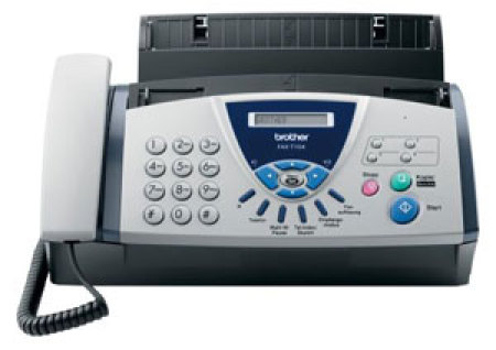 Fax Brother T104 arkkifaksi puhelin ja kopiokone